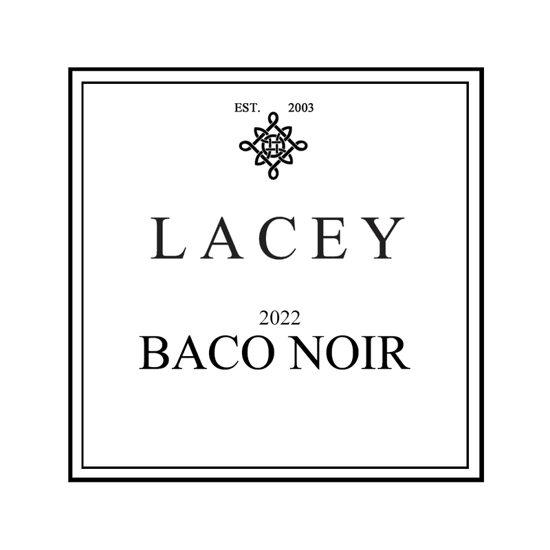2022 Baco Noir - Lacey Estates Winery